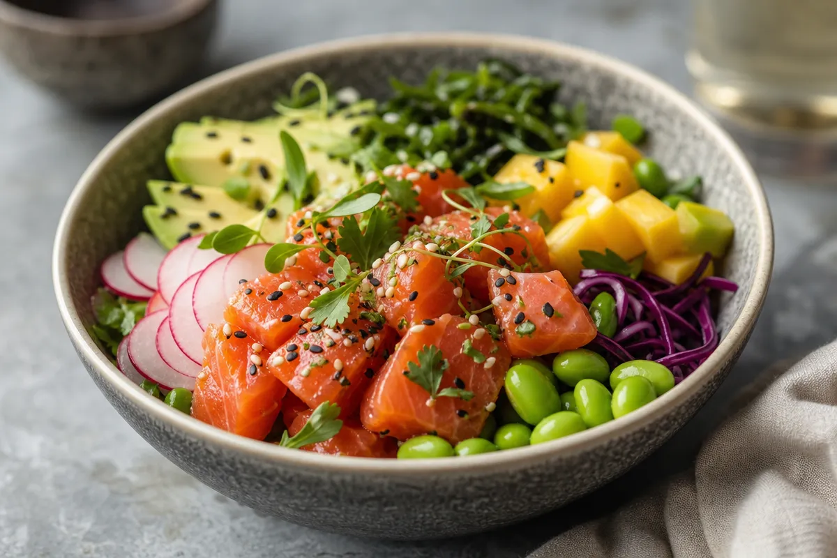 Poke bowl opskrift